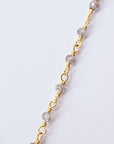 Saint Joan of Arc Labradorite Beaded Necklace