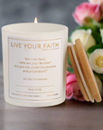 Our Lady of Guadalupe candle