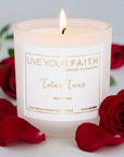 2.5 oz Totus Tuus scented Candle
