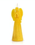 Pure beeswax candle tall angel