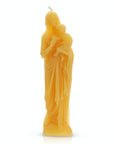 100% Beeswax Pillar Candle Virgin Mary and Child