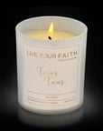 Totus Tuus Catholic Candle Red Rose scent