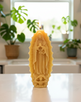 Our Lady of Guadalupe Candle – Hand-Poured 100% Pure Beeswax