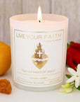 Sacred Heart Of Jesus in Golden Amber scent