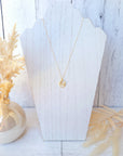 Collar Love en Oro Relleno de Nácar