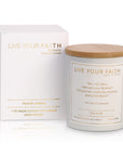 Our Lady of Guadalupe candle in True Rose