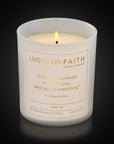 Surrender to Jesus Scented Prayer Candle - Sweet Fig