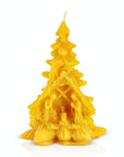 100% beeswax candle Nativity of Jesus in a Christmass tree shape. Catholic Prayer Candle.