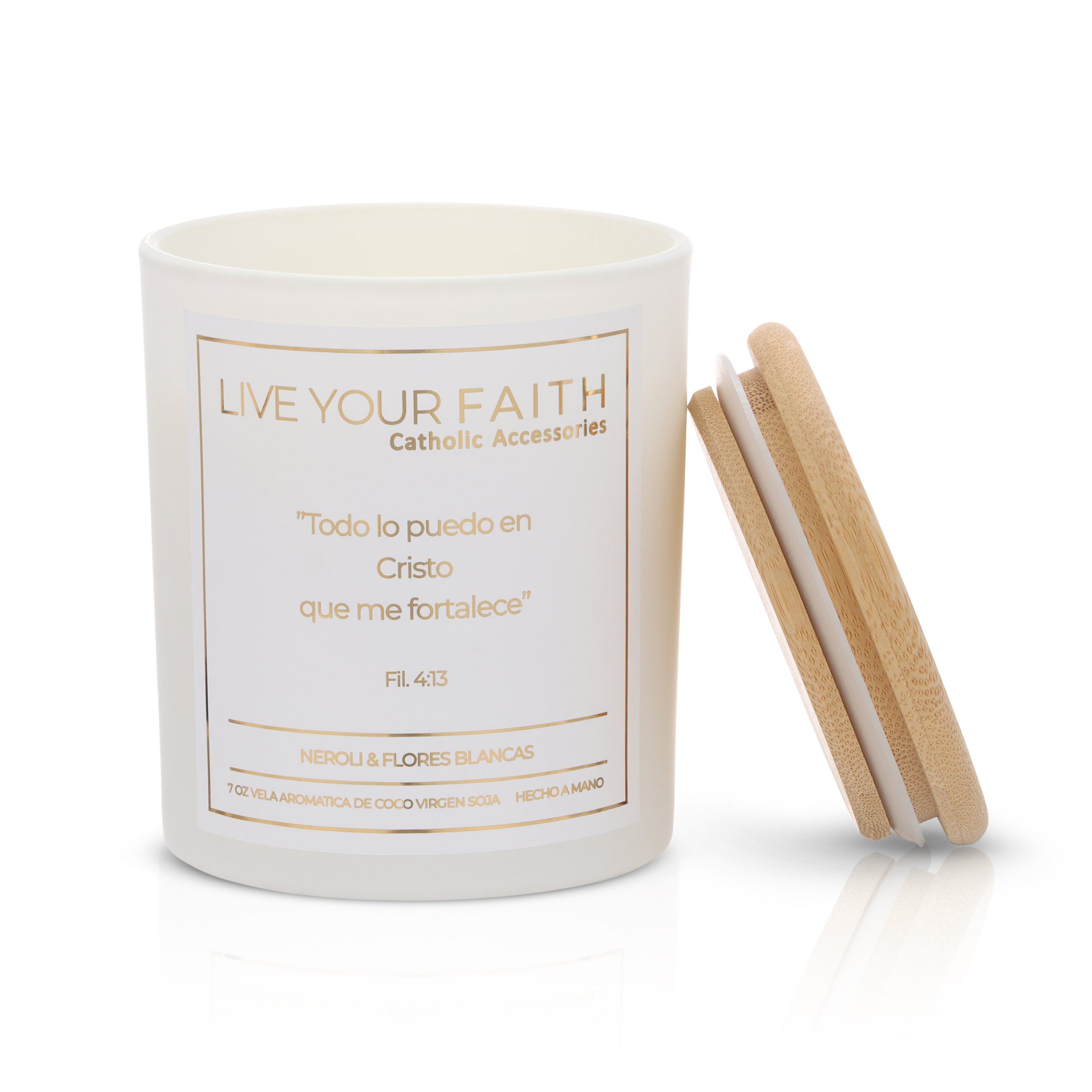 Vela Aromatica de Oracion Filipense 4:13