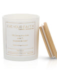 Surrender Novena Scented Candle white vessel