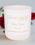 2.5 oz Totus Tuus scented Candle