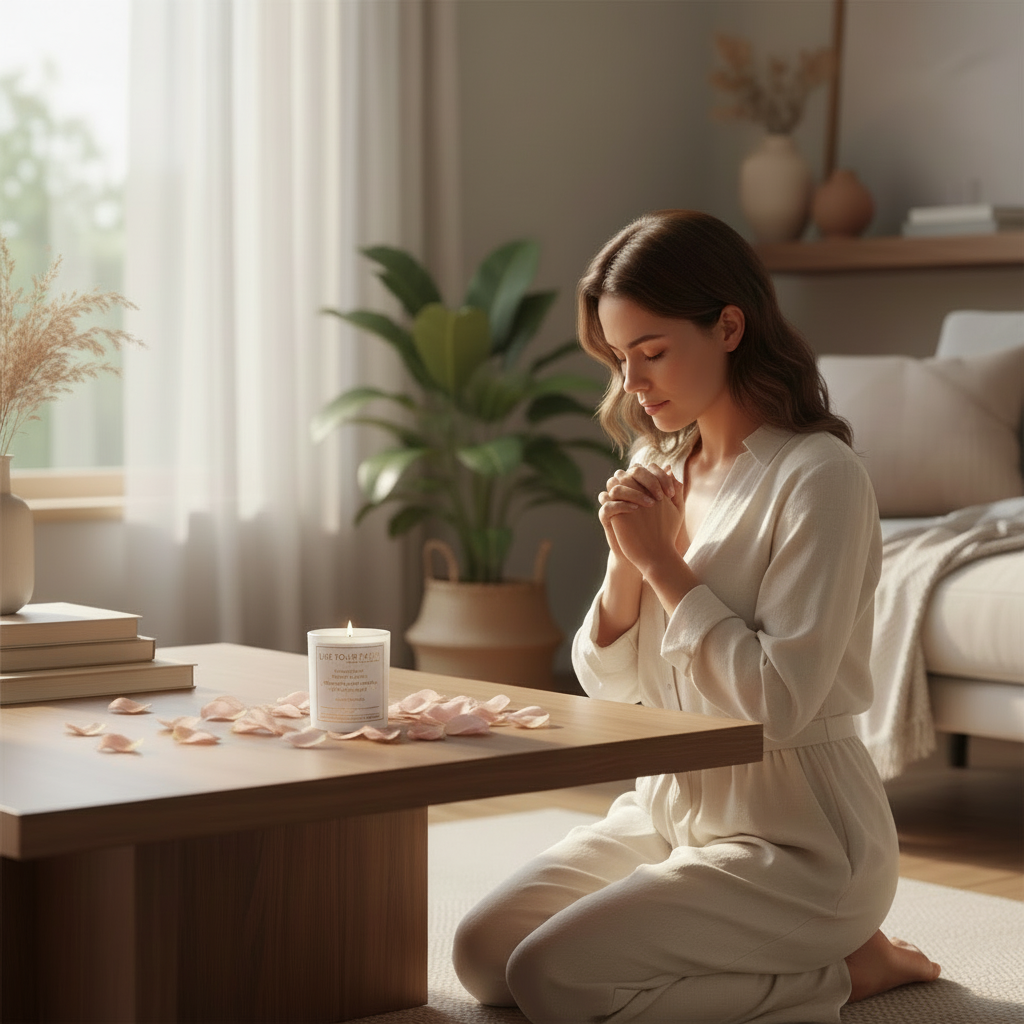 Vela Aromatica de Oración de Nuestra Señora de Guadalupe