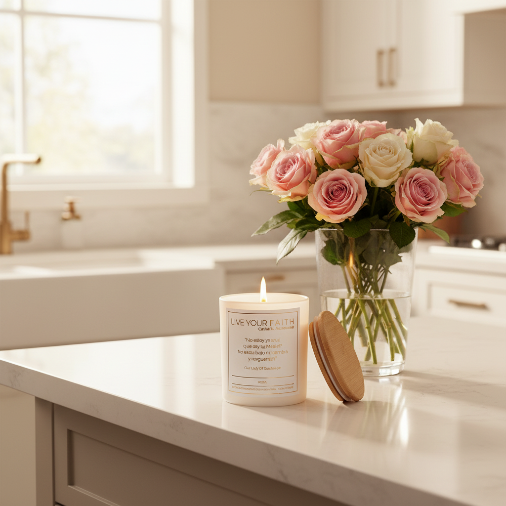 Vela Aromatica de Oración de Nuestra Señora de Guadalupe