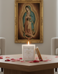 Vela Aromatica de Oración de Nuestra Señora de Guadalupe