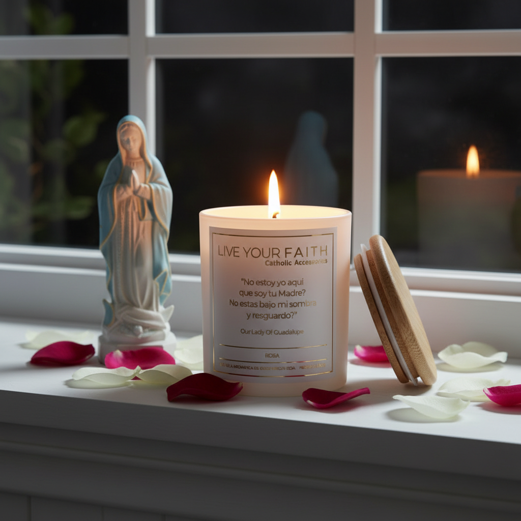 Vela Aromatica de Oración de Nuestra Señora de Guadalupe