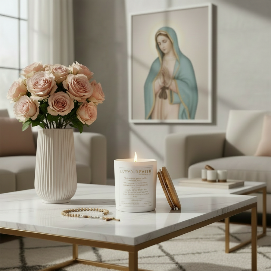 Vela de Oración Ave María