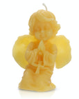 100% beeswax candles praying angel