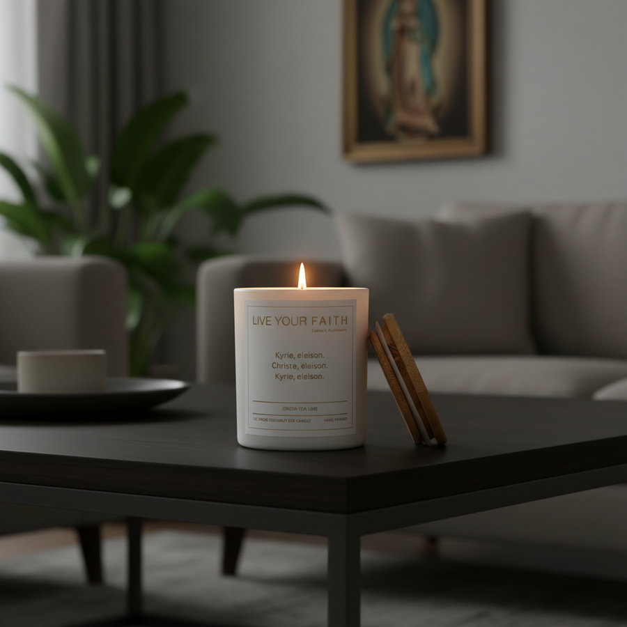 Vela de oración Kyrie Eleison
