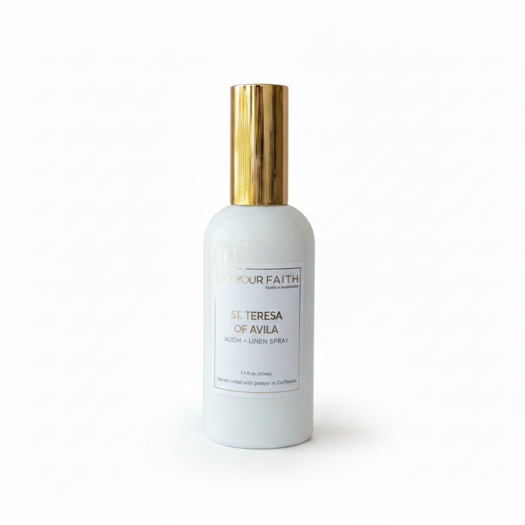 St. Teresa of Avila catholic room spray