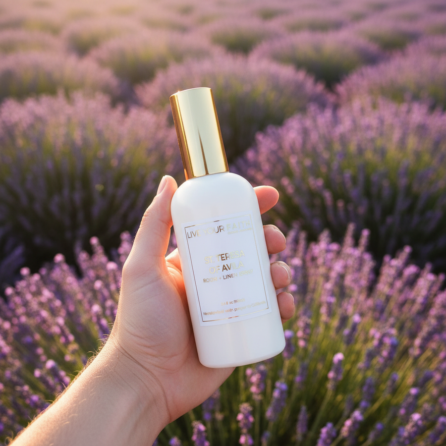Saint Therese of Avila Lavender Room and Linen Spray
