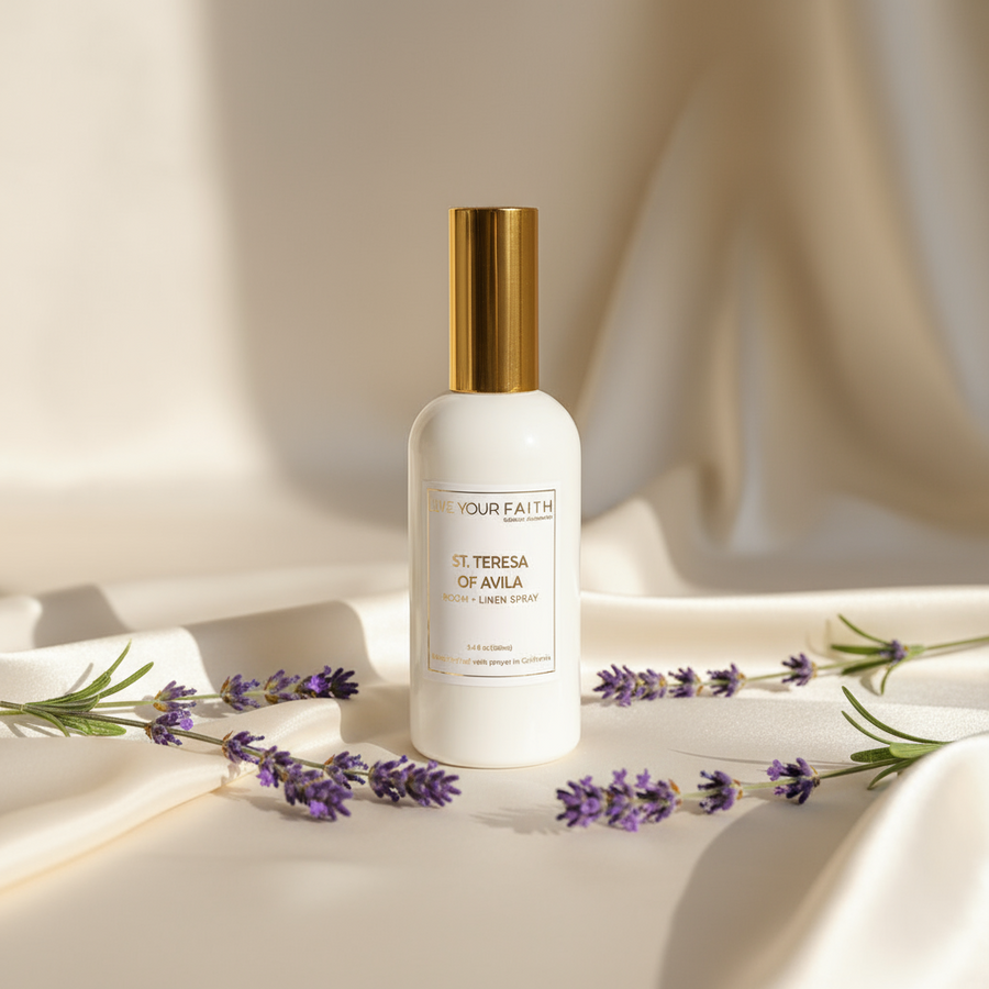 Saint Therese of Avila Lavender Room and Linen Spray