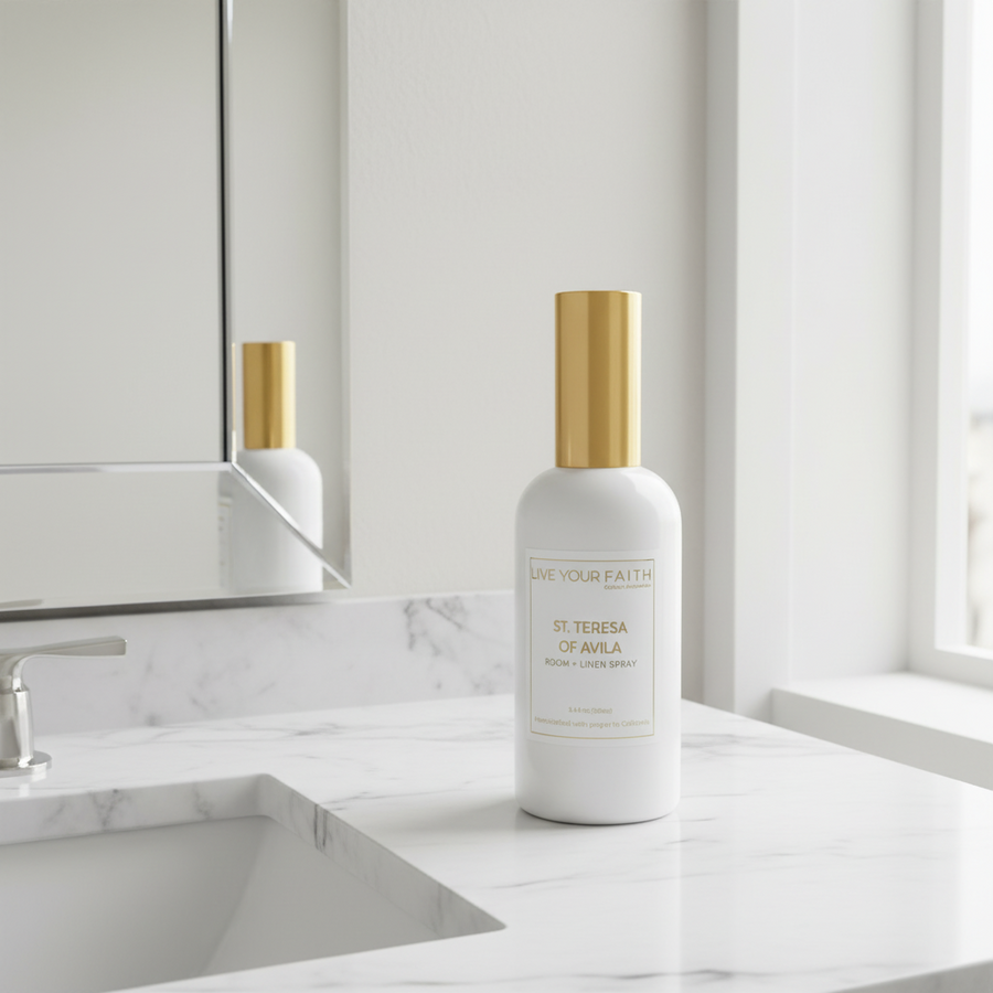 Saint Therese of Avila Lavender Room and Linen Spray