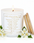 Serenity Prayer Scented Prayer Candle - Catholic Prayer Candle - Religious Candles