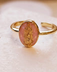 our lady of Guadalupe pink ring-catholic jewelry