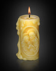 Holy Family 100% Beeswax candle